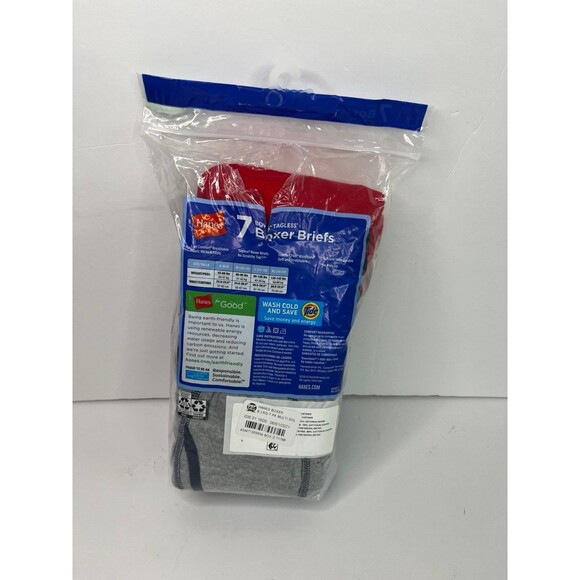 Bundle Boys Hanes FOTL Underwear Briefs Boxers Size Underwear Size Large 14/16 - Picture 5 of 7